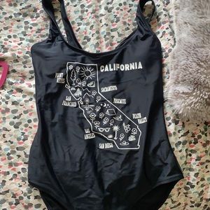 Old Navy California One Piece Bathing Suit